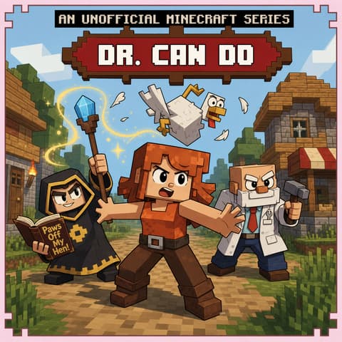 Minecraft Decodable Reader with aw and au Vowel Teams