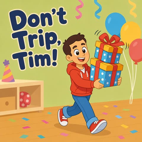 Don't Trip, Tim! | Bookbot Decodable Reader Level 6