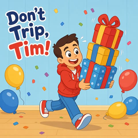 Don't Trip, Tim! | Bookbot Decodable Reader Level 79