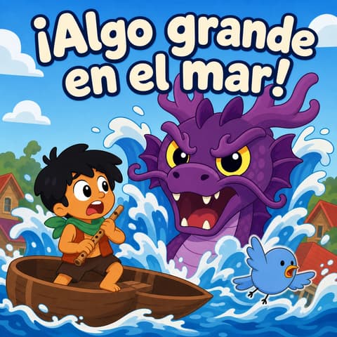 ¡Algo grande en el mar! | Libro ATAL de aventura nivel 62