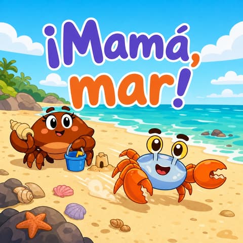 ¡Mamá, mar! | Libro ATAL de animales nivel 6