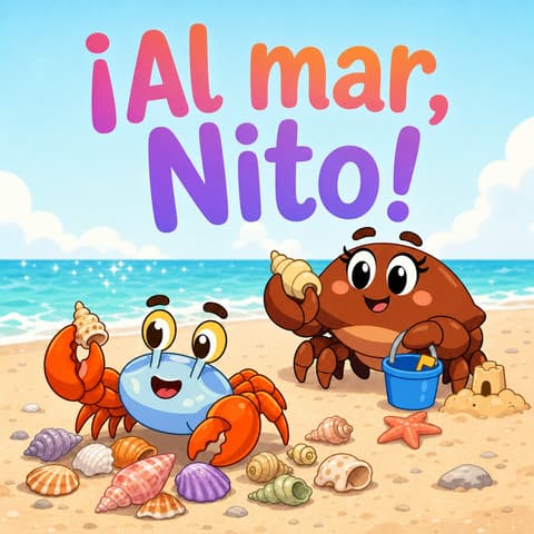 ¡Al mar, Nito! | Libro ATAL de animales nivel 62