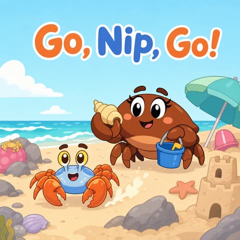 Go, Nip, Go! | Bookbot Decodable Reader Level 4