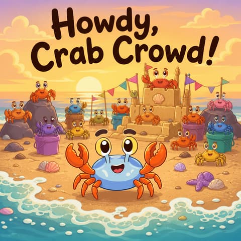 Howdy, Crab Crowd!