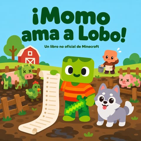 ¡Momo ama a Lobo! | Libro ATAL de Minecraft nivel 6