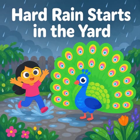 Hard Rain Starts in the Yard