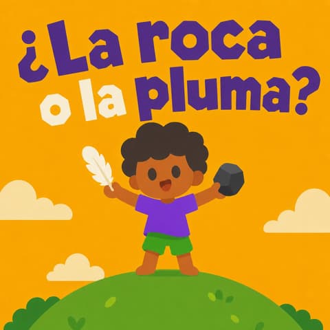 ¿La roca o la pluma? | Libro ATAL de ciencia nivel 55