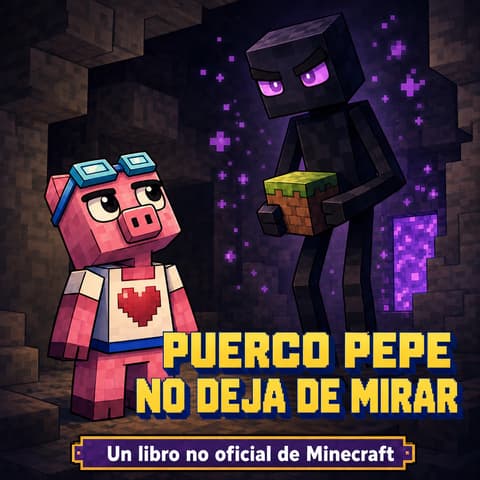 Puerco Pepe no deja de mirar | Libro ATAL de Minecraft nivel 65