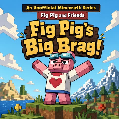 Fig Pig's Big Brag! | Bookbot Decodable Reader Level 5
