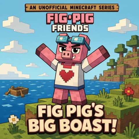 Fig Pig's Big Boast! | Bookbot Decodable Reader Level 80