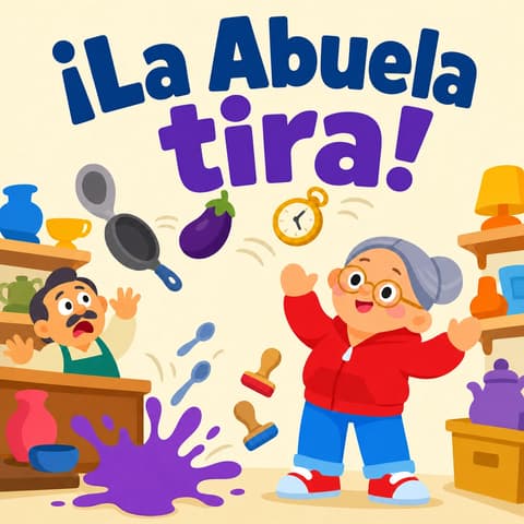 ¡La Abuela tira! | Libro ATAL de vida cotidiana nivel 7