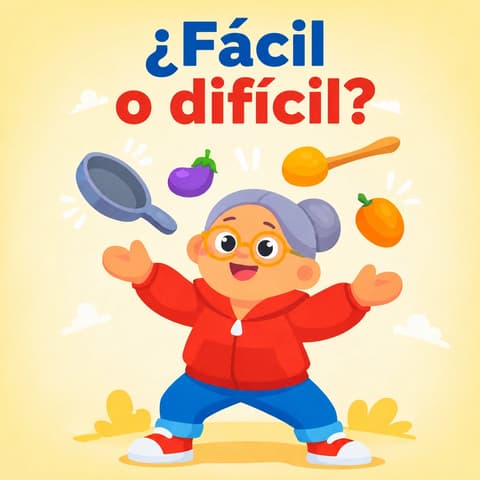 ¿Fácil o difícil? | Libro ATAL de vida cotidiana nivel 78
