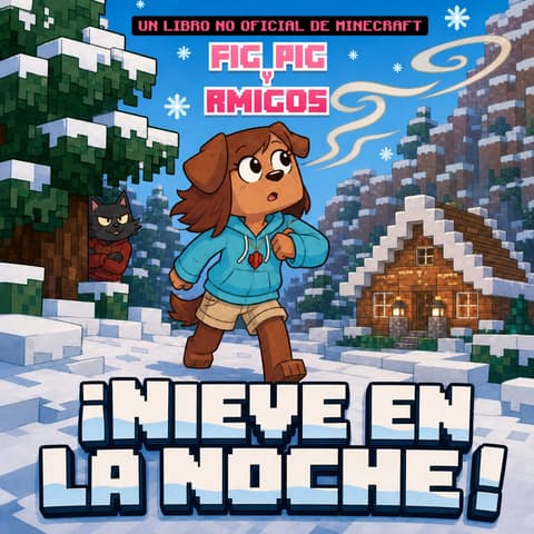 ¡Nieve en la noche! | Libro ATAL de Minecraft nivel 35