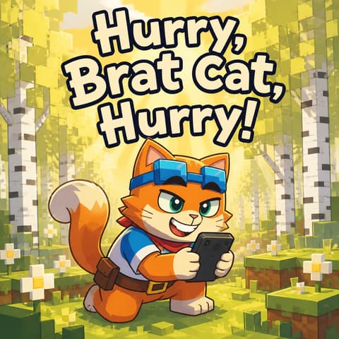 Hurry, Brat Cat, Hurry!