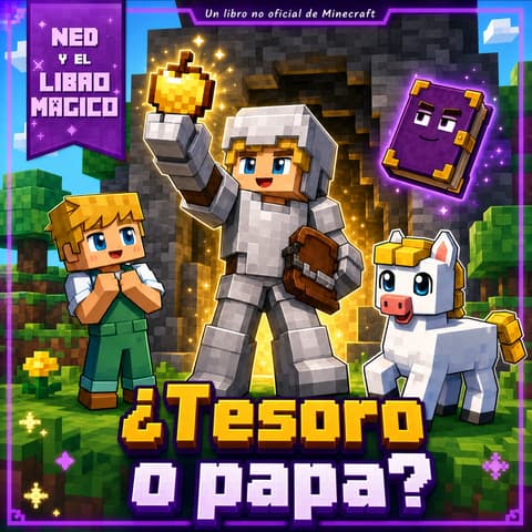 ¿Tesoro o papa? | Libro ATAL de Minecraft nivel 63