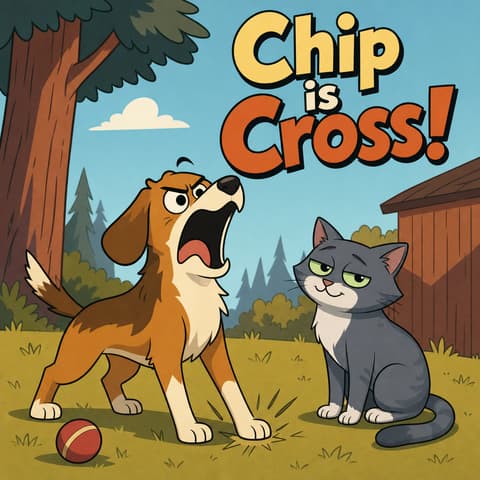 Chip is Cross! | Bookbot Decodable Reader Level 22