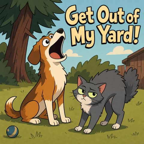 Get Out of My Yard! | Bookbot Decodable Reader Level 55