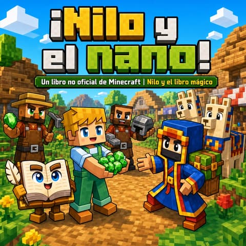 ¡Nilo y el nano! | Libro ATAL de Minecraft nivel 8