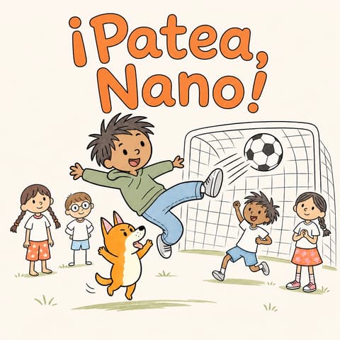 ¡Patea, Nano! | Libro ATAL de vida cotidiana nivel 8