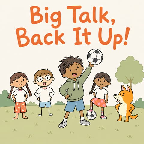 Big Talk, Back It Up!