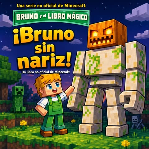 ¡Bruno sin nariz! | Libro ATAL de Minecraft nivel 8