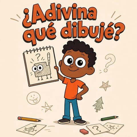¿Adivina qué dibujé? | Libro ATAL de vida cotidiana nivel 54