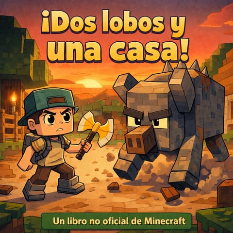 ¡Dos lobos y una casa! | Libro ATAL de Minecraft nivel 65