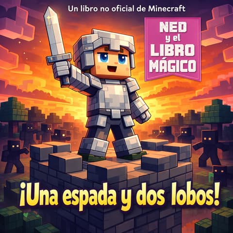 ¡Una espada y dos lobos! | Libro ATAL de Minecraft nivel 84