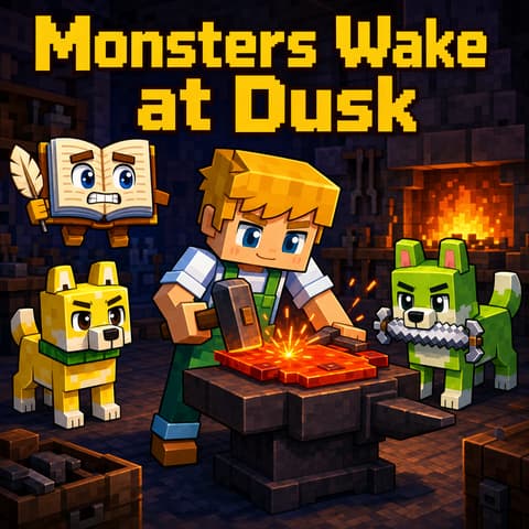 Monsters Wake at Dusk