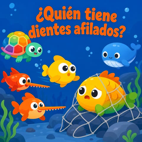 ¿Quién tiene dientes afilados? | Libro ATAL de aventura nivel 64