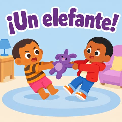 ¡Un elefante! | Libro ATAL de vida cotidiana nivel 8