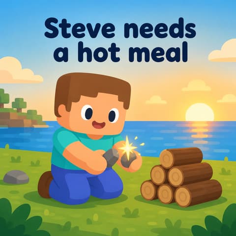 Steve needs a hot meal