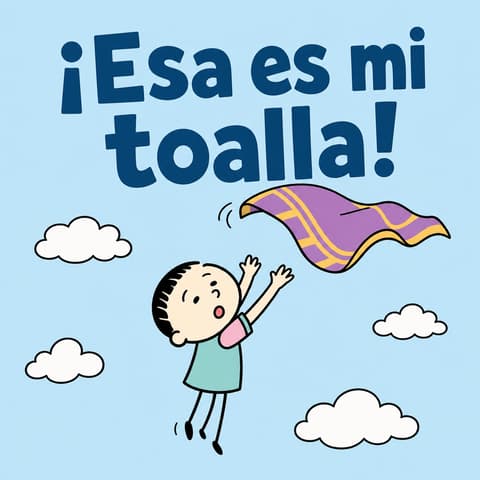 ¡Esa es mi toalla! | Libro ATAL de vida cotidiana nivel 64