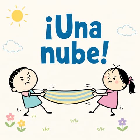 ¡Una nube! | Libro ATAL de vida cotidiana nivel 8