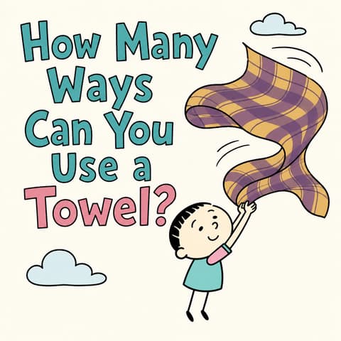 How Many Ways Can You Use a Towel? | Bookbot Decodable Reader Level 77