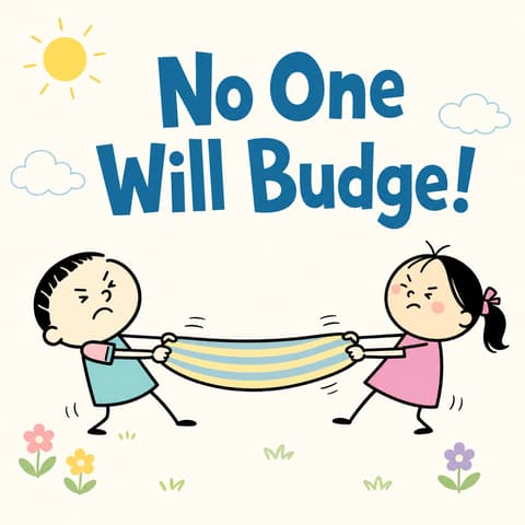 No One Will Budge!