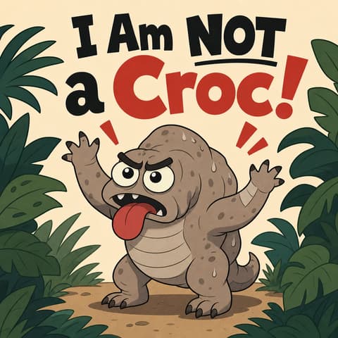 I Am NOT a Croc! | Bookbot Decodable Reader Level 36