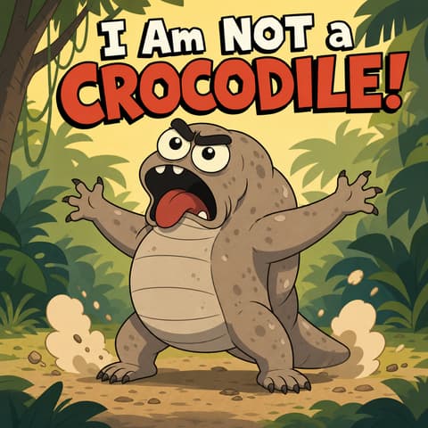 I Am NOT a Crocodile! | Bookbot Decodable Reader Level 76