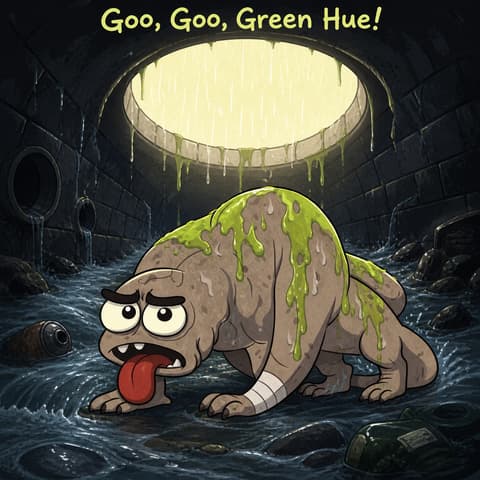 Goo, Goo, Green Hue!