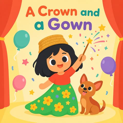 A Crown and a Gown | Bookbot Decodable Reader Level 30