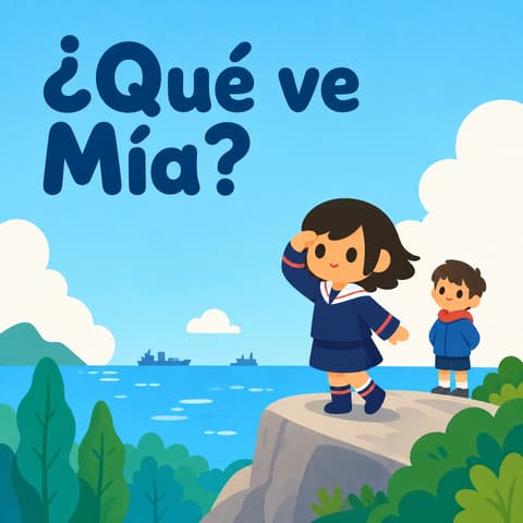 ¿Qué ve Mía? | Libro ATAL de aventura nivel 9