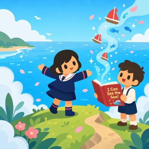 I Can See the Sea! | Bookbot Decodable Reader Level 34