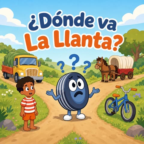 ¿Dónde va La Llanta? | Libro ATAL de aventura nivel 37