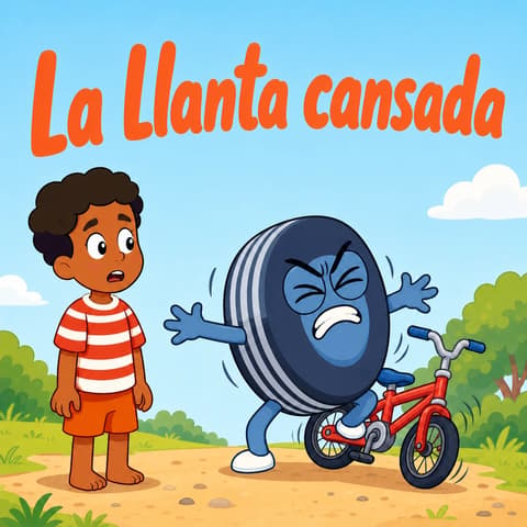 La Llanta cansada | Libro ATAL de aventura nivel 65
