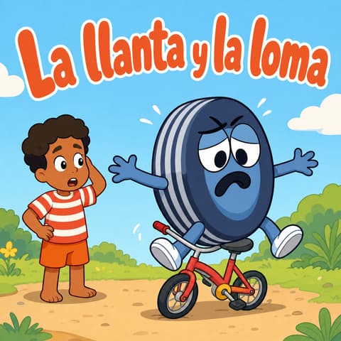 La llanta y la loma | Libro ATAL de aventura nivel 9