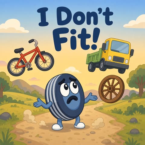I Don't Fit! | Bookbot Decodable Reader Level 51