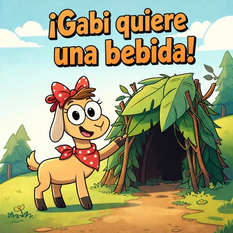 ¡Gabi quiere una bebida! | Libro ATAL de animales nivel 49