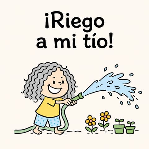 ¡Riego a mi tío! | Libro ATAL de vida cotidiana nivel 53