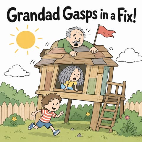 Grandad Gasps in a Fix!