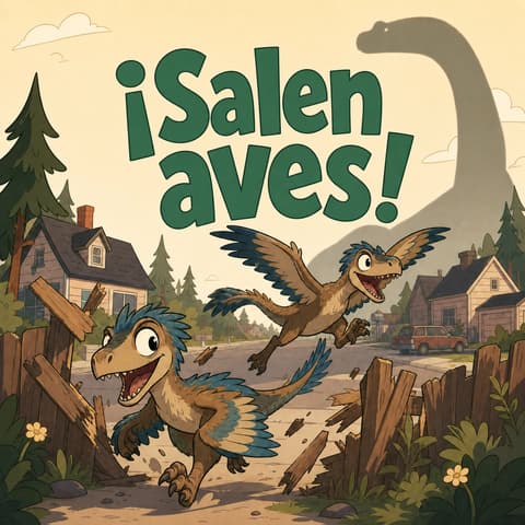 ¡Salen aves! | Libro ATAL de aventura nivel 10